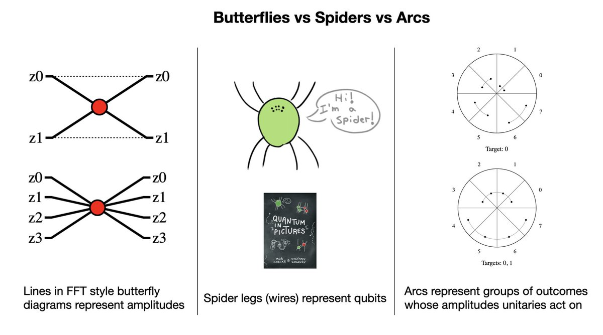 Butterflies vs Spiders vs Arcs Comparison